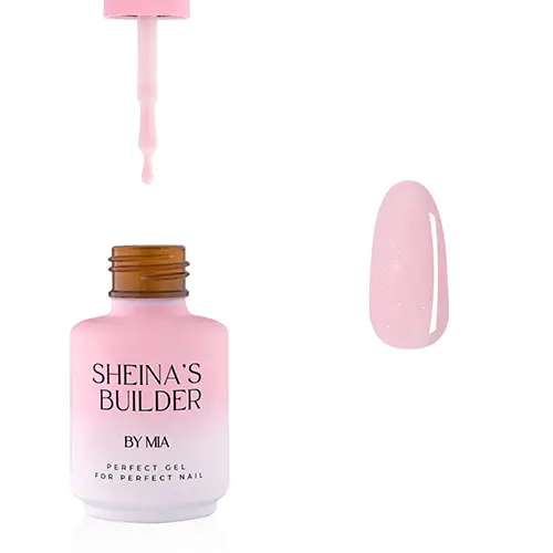 Sheina Rubber Base Shimmer Peachpuff