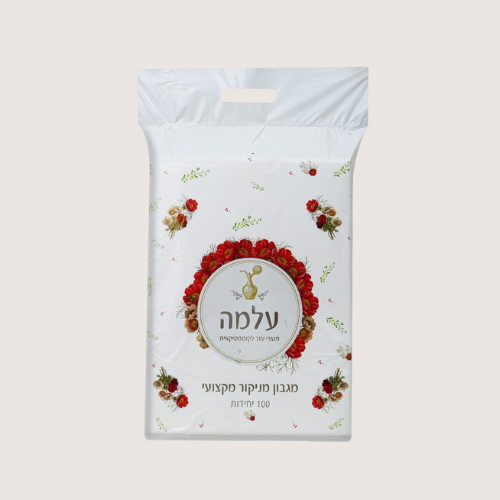 נייר פדיקור עלמה 100 יחידות
