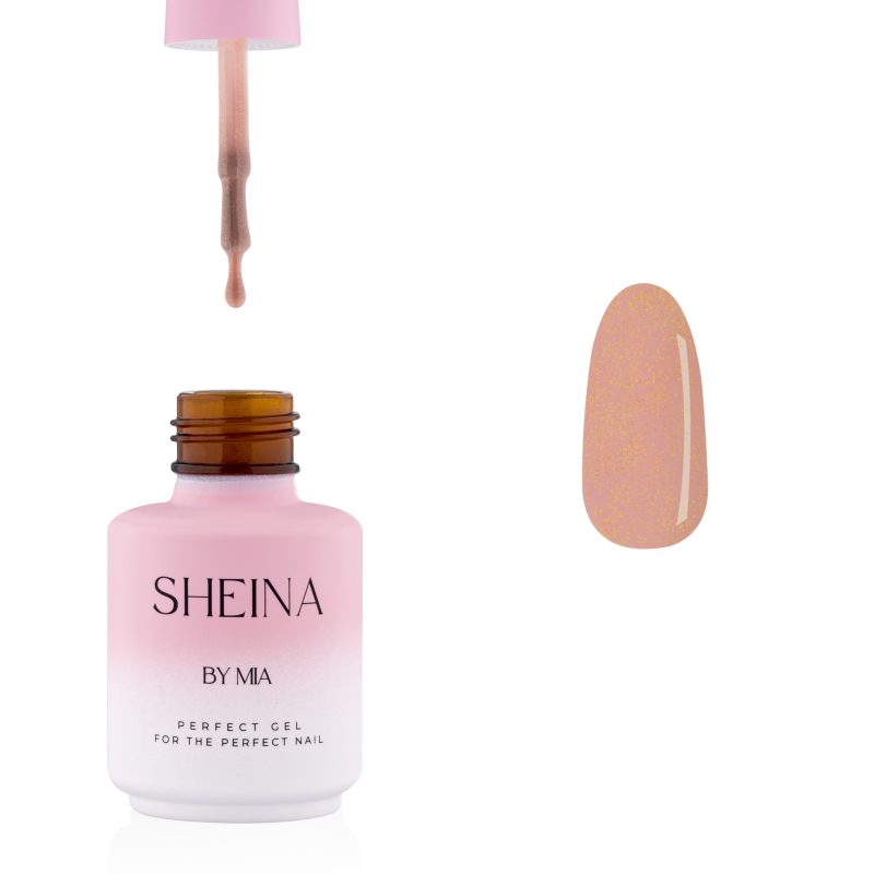 Rubber base nude shimmer