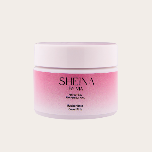 Sheina rubber color – cover pink-צנצנת 30 מ״ל