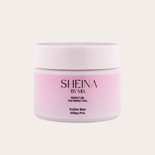 Sheina rubber color – Milkey pink-צנצנת 30 מ״ל