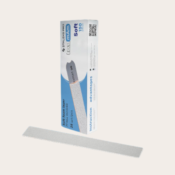 סטאלקס פצירות מתלבשות 25 יחידות 150 גריט (soft)